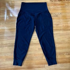 Size large. Old Navy maternity joggers. Worn once.